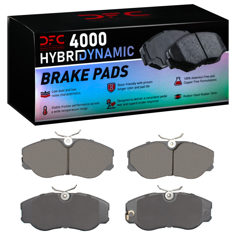 DFC 87-89 Nissan 300ZX Turbo Front 4000 Hybridynamic Brake Pads