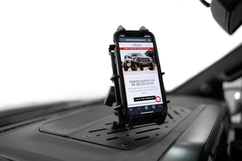 Addictive Desert Designs ADD 21-23 Ford F150 Raptor Digital Device Dash Mount