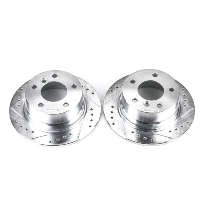 PowerStop Power Stop 96-02 BMW Z3 Rear Evolution Drilled & Slotted Rotors - Pair