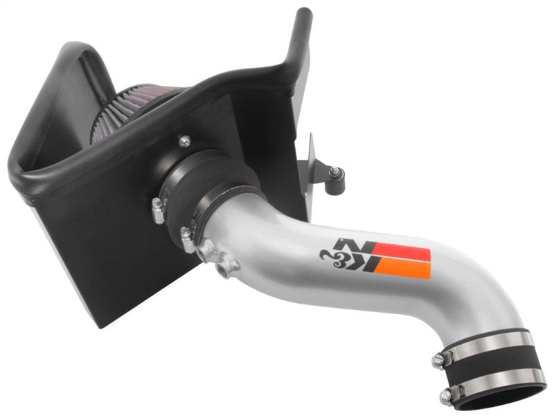 K&N Engineering K&N 15-18 Hyundai Sonata L4-2.4L F/I Silver Typhoon Short Ram Intake