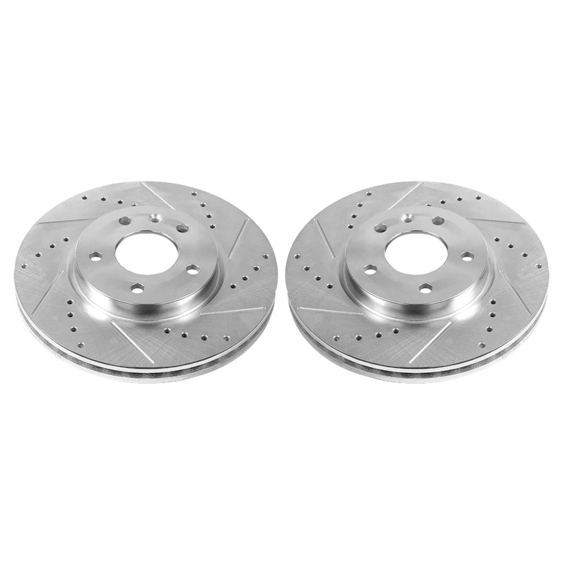 PowerStop Power Stop 17-19 Buick LaCrosse Front Evolution Drilled & Slotted Rotors - Pair