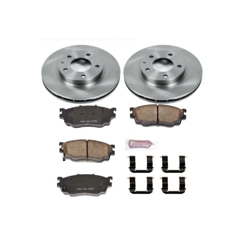 PowerStop Power Stop 98-02 Mazda 626 Front Autospecialty Brake Kit