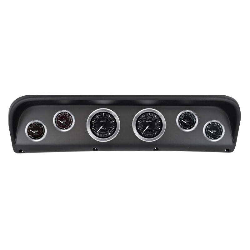 Autometer Chrono Direct Fit Dash Kit 67-72 Ford F100 (2 x 3-3/8in. / 4 x 2-1/16in.)