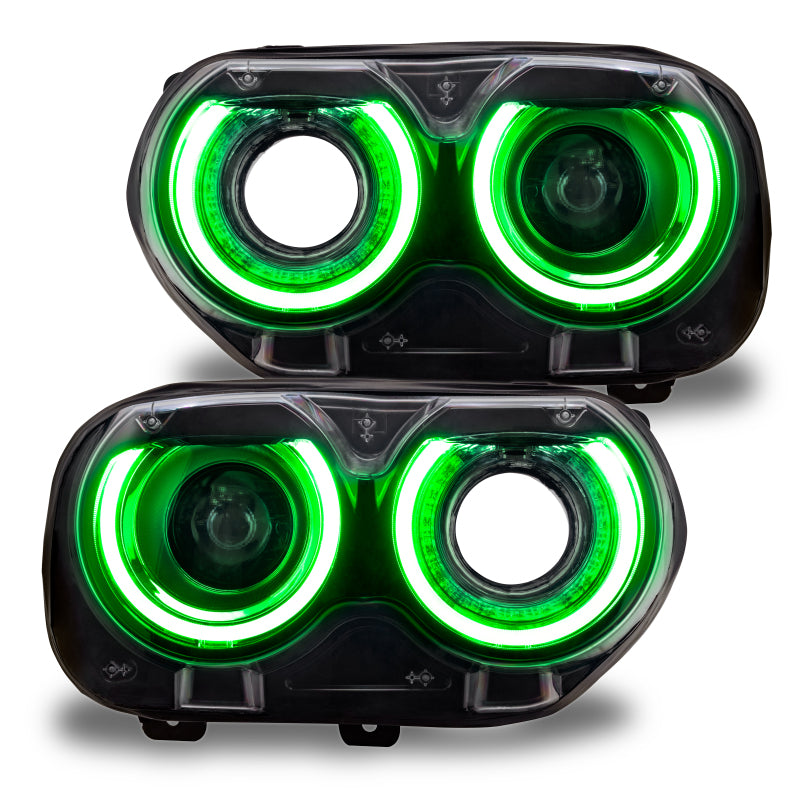 ORACLE Lighting Oracle 15-21 Dodge Challenger RGB+W Headlight DRL Upgrade Kit - ColorSHIFT+W