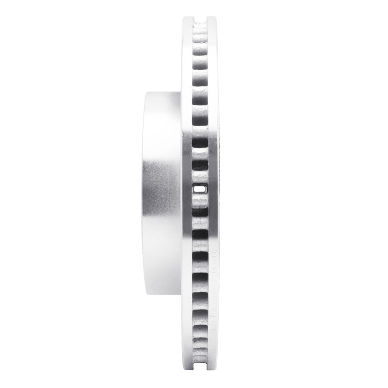 R1 Concepts R1 03-03 Dodge Durango Front Right Drilled & Slotted Silver Brake Rotor