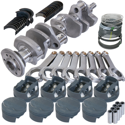 Eagle Chevy 350 3.750in Crank 6.000in H-Beam 6cc Dome 4.040in Pistons Rotating Assembly