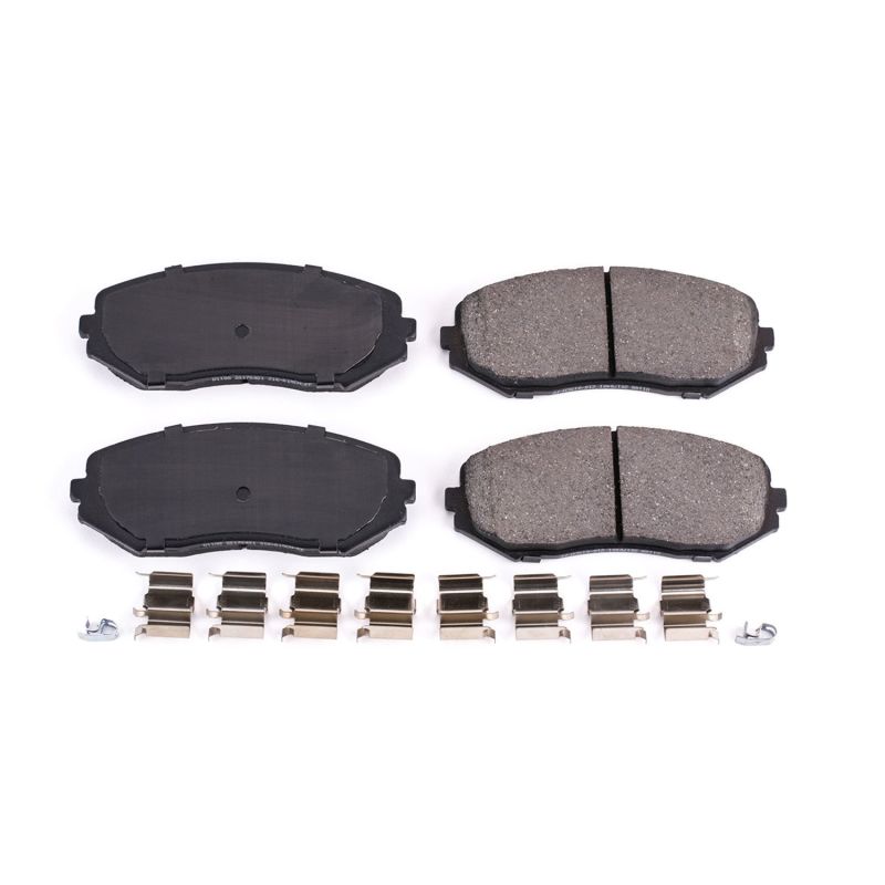 PowerStop Power Stop 06-13 Suzuki Grand Vitara Front Z17 Evolution Ceramic Brake Pads w/Hardware
