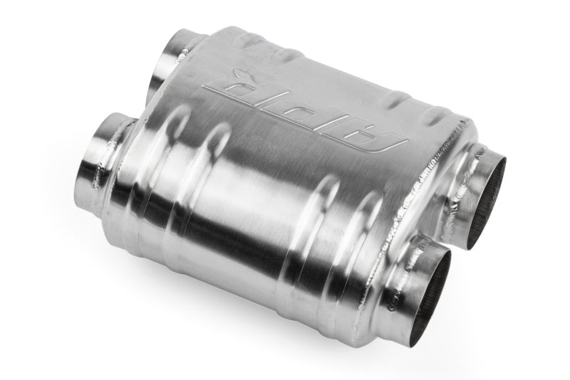 APR Premium Sound Absorption Muffler - Dual 70mm (2.75in) - Oval Body 217mm x 134mm x 210mm