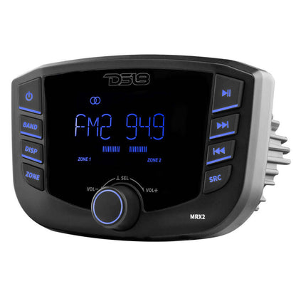 DS18 3in LCD screen 2 Zones 4 volts Output BT RDS 4 x 40 Watts Headunit