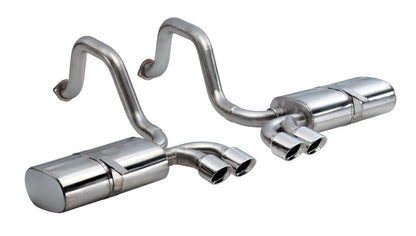CORSA Performance Corsa 1997-2004 Chevrolet Corvette C5 Z06 5.7L V8 Polished Sport Axle-Back Exhaust