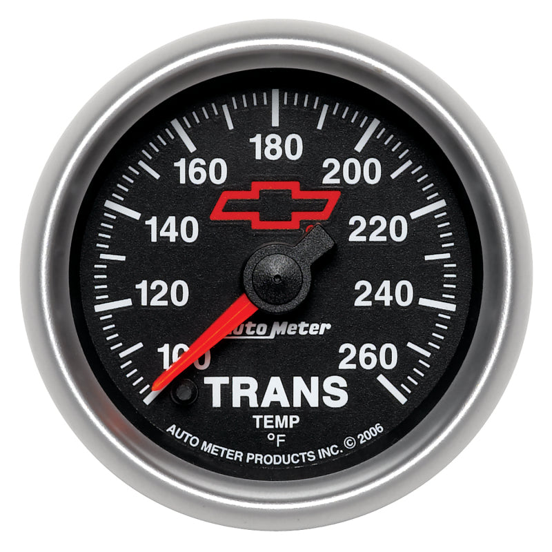 Autometer Full Sweep Electric 52mm 100-260 Deg. F Transmission Temperature Gauge