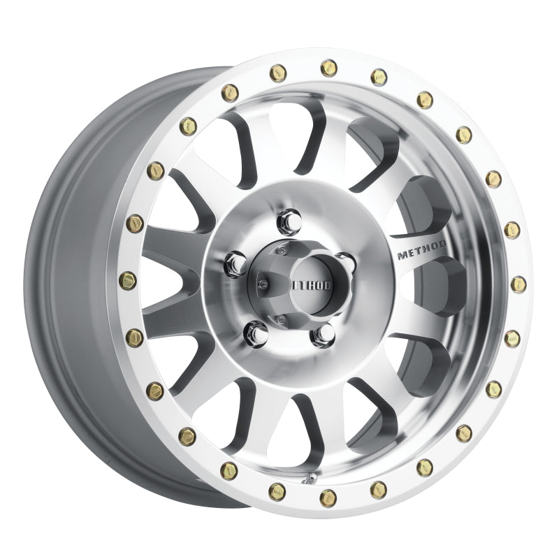 Method Wheels Method MR304 Double Standard 17x8.5 0mm Offset 5x5 94mm CB Machined/Clear Coat Wheel