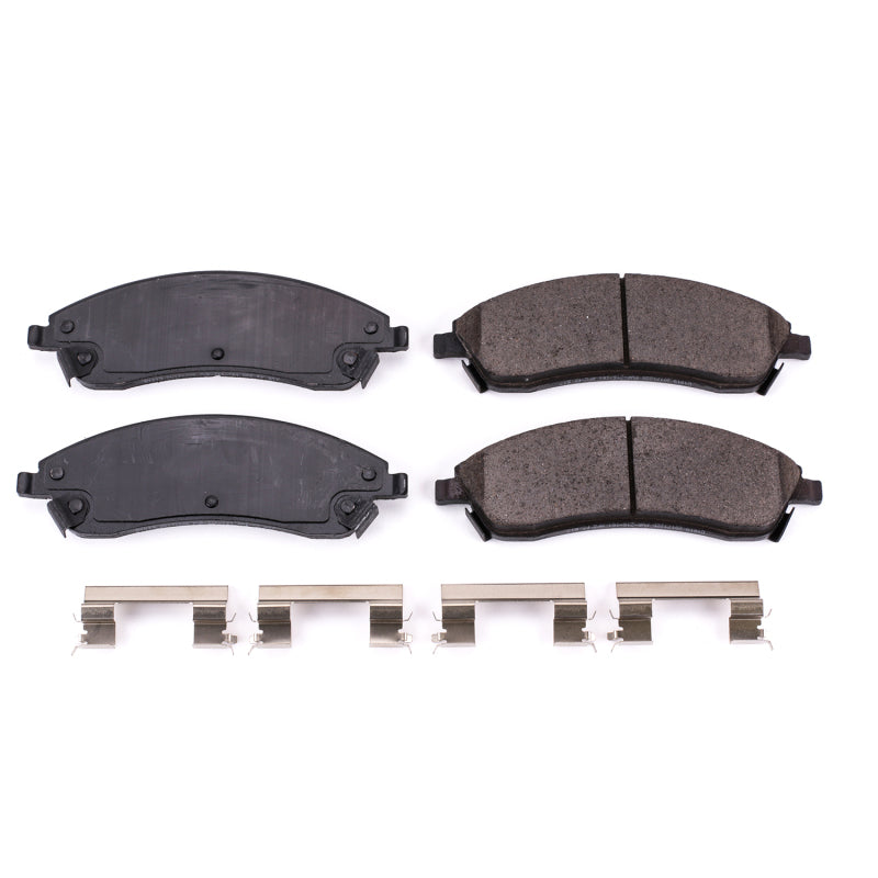 PowerStop Power Stop 06-07 Cadillac CTS Front Z17 Evo Ceramic Brake Pad w/Hardware