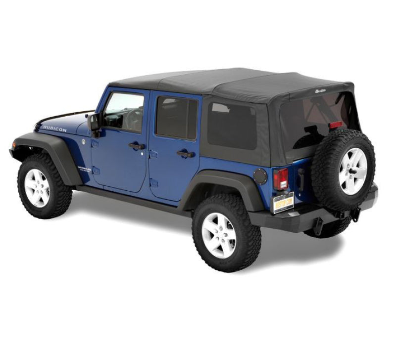 Bestop 07-18 Jeep Wrangler JK 4-Door Supertop (Black Diamond)