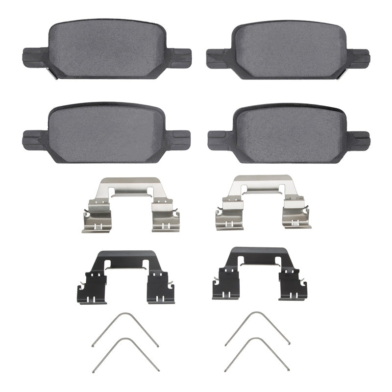 R1 Concepts R1 2021-2022 Chevrolet Colorado Rear Performance Off-Road/Tow Brake Pads & Hardware Kit