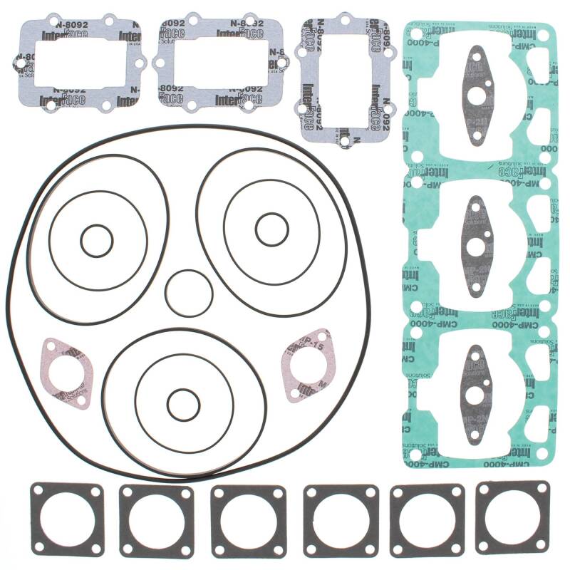 Vertex Pistons Vertex Gaskets 94-96 Ski-Doo Formula Mach Z 779 Top End Gasket Kit