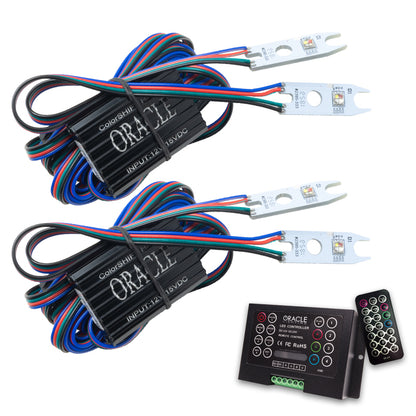 ORACLE Lighting Oracle 15-17 Ford F-150 Headlight DRL Upgrade Kit - ColorSHIFT w/ 2.0 Controller