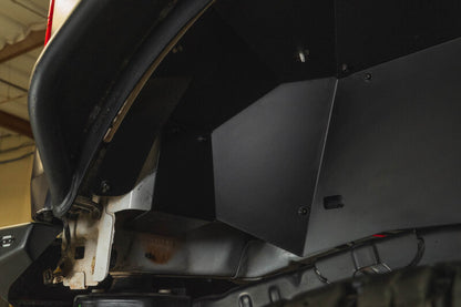 DV8 Offroad DV8 21-25 Ford Bronco Rear Aluminum Inner Fenders - Black