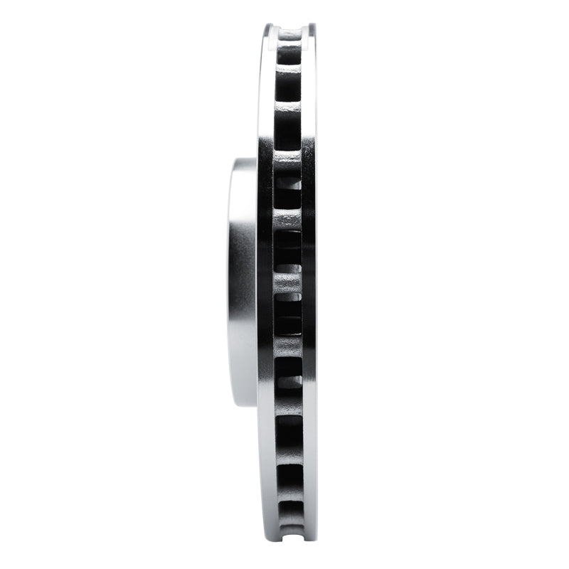 R1 Concepts R1 17-25 Acura Integra Front Left Drilled & Slotted Silver Brake Rotor