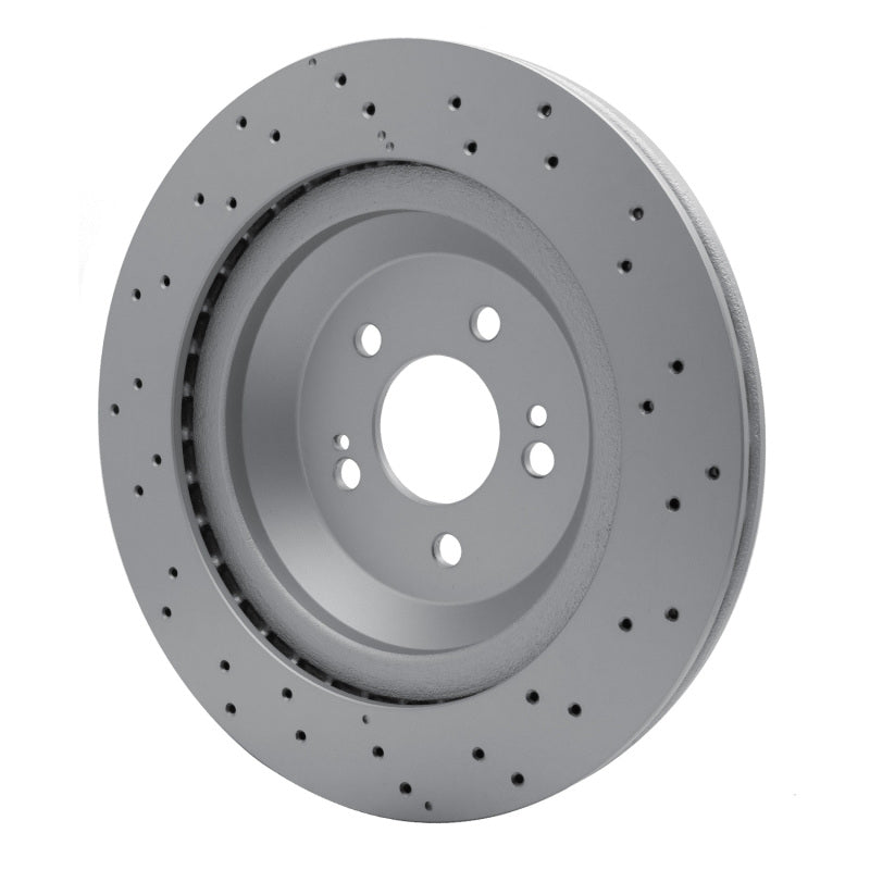 DFC 14-21 Mercedes-Benz S550E Rear Drilled GeoSPEC Coated Rotor