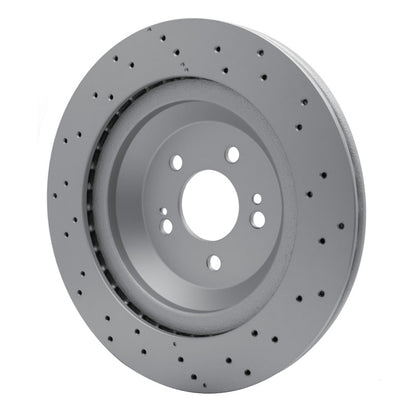 DFC 14-21 Mercedes-Benz S550E Rear Drilled GeoSPEC Coated Rotor
