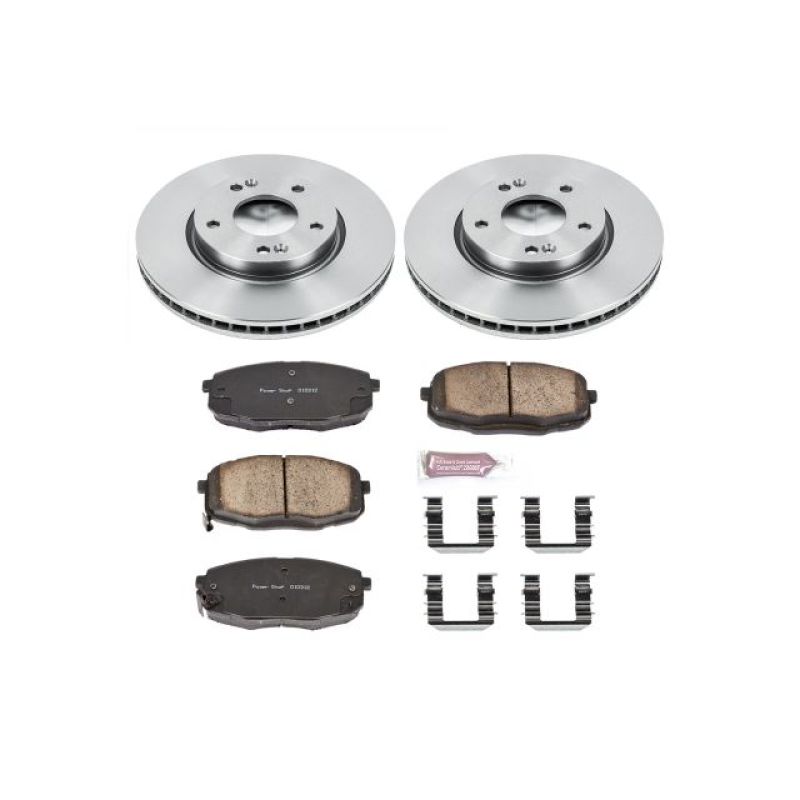 PowerStop Power Stop 09-12 Hyundai Elantra Front Autospecialty Brake Kit