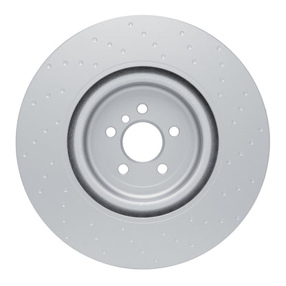 DFC 19-22 BMW X5 Left Rear GeoSPEC Coated Rotor - Dimpled