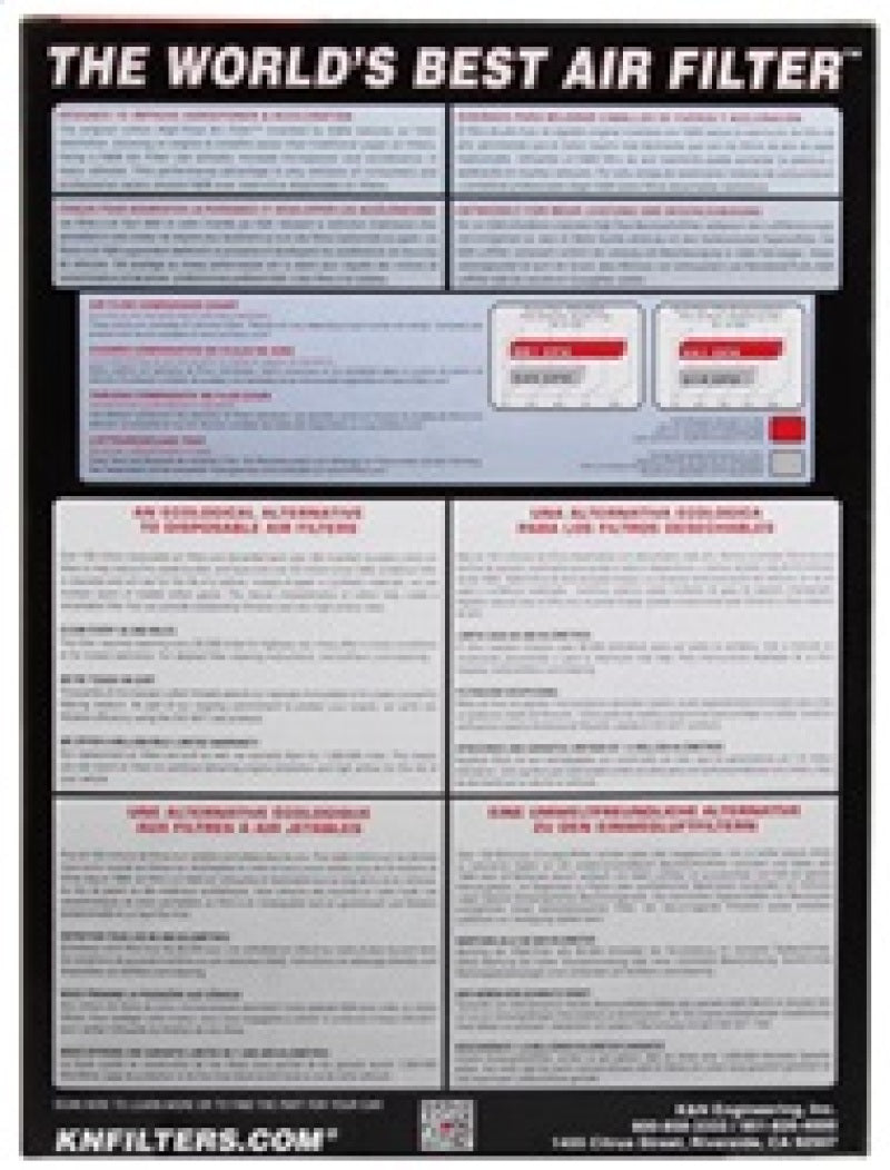 K&N Engineering K&N 09 Hyundai Genesis 4.6L V8 Drop In Air Filter