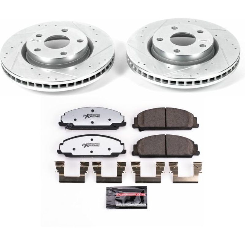 PowerStop Power Stop 08-09 Pontiac G8 Front Z26 Street Warrior Brake Kit