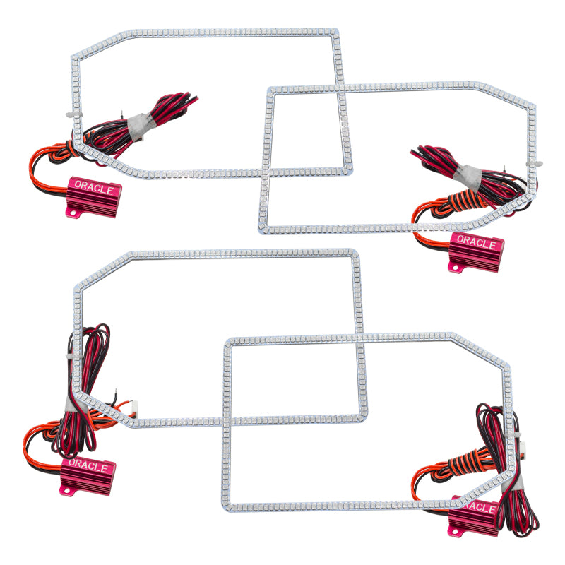 ORACLE Lighting Oracle Chevrolet Silverado 14-15 LED Halo Kit Non-Projector Style - White
