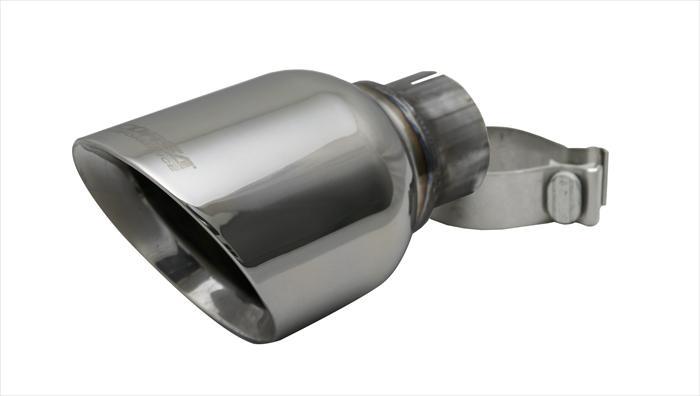 CORSA Performance Corsa 2011-2024 e Universal 2.5in Inlet / 4.5in Outlet Polished Pro-Series Tip Kit