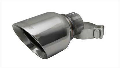 CORSA Performance Corsa 2011-2024 e Universal 2.5in Inlet / 4.5in Outlet Polished Pro-Series Tip Kit
