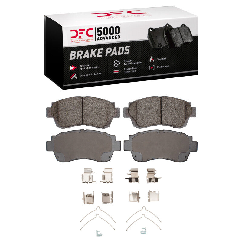 DFC 95-03 Toyota Celica Front 5000 Advanced Ceramic Brake Pads and Hardware Kit