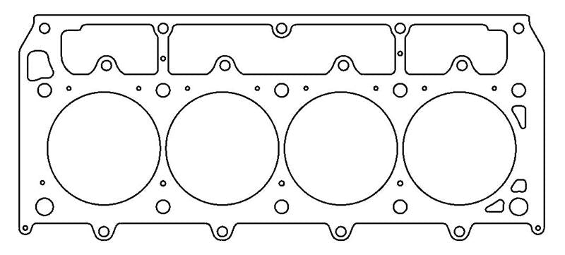 Cometic Gasket Cometic GM LSX McLaren 4.185in Bore .098 inch MLS-5 Head Gasket - Left