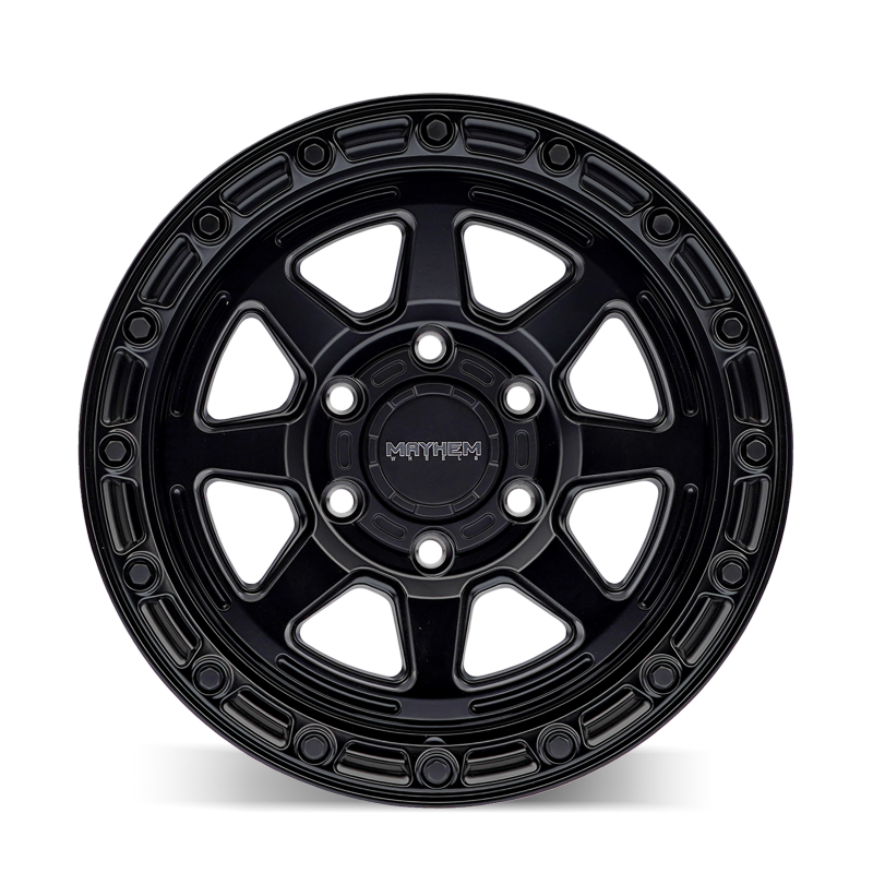 Mayhem 8306 Ridgeline 17x8.5 / 6x135 BP / -6mm Offset / 87.1mm Hub Satin Black Wheel
