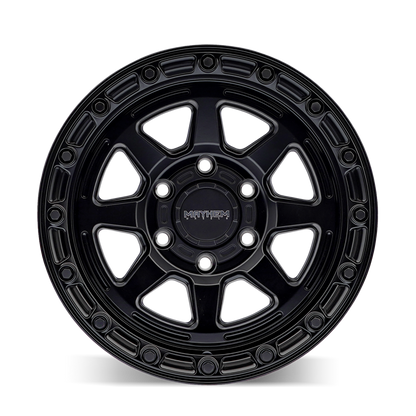 Mayhem 8306 Ridgeline 17x8.5 / 6x139.7 BP / 6mm Offset / 106.1mm Hub Satin Black Wheel