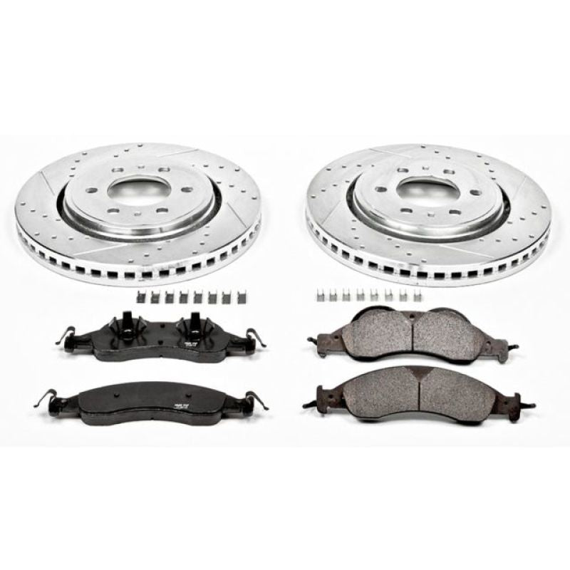 PowerStop Power Stop 07-09 Ford Expedition Front Z23 Evolution Sport Brake Kit