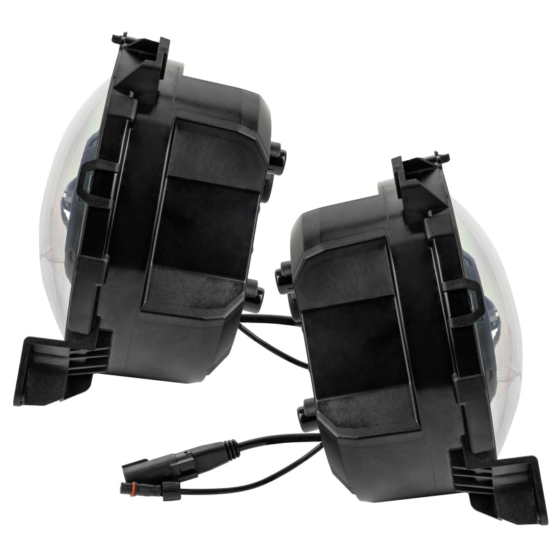 ORACLE Lighting Oracle Oculus Bi-LED Projector Headlights for Jeep JL/Gladiator JT Satin Silver 5500K