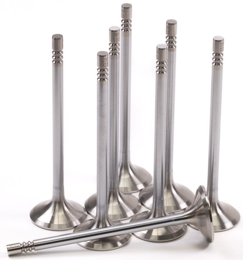 GSC Power Division GSC P-D Ford Mustang 5.0L Coyote Gen 3 32mm Head (STD) Chrome Polished Exhaust Valve - Set of 8