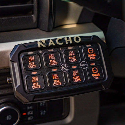 Nacho Offroad Technology Nacho Lighting 8-Switch Auxiliary Accessory Control System