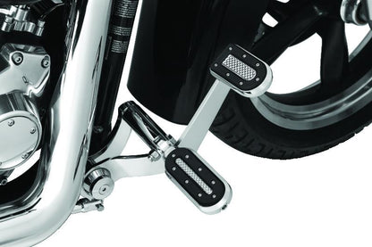 Kuryakyn Heavy Industry Brake Pedal Pad FX Models Chrome