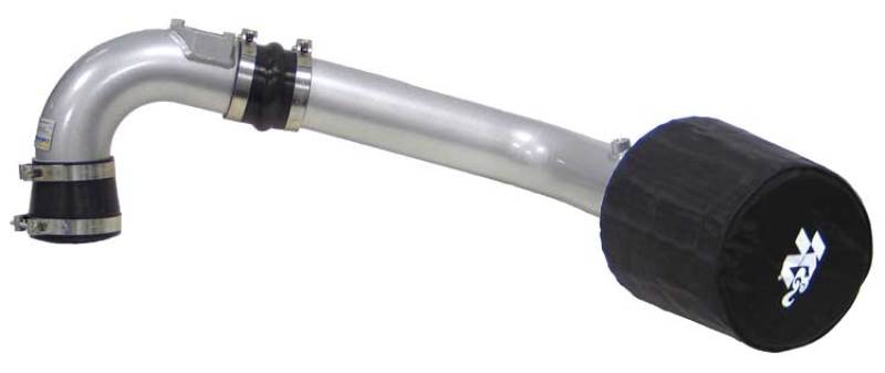 K&N Engineering K&N 04 Mazda3 L4-2.3L Silver Typhoon Short Ram Intake