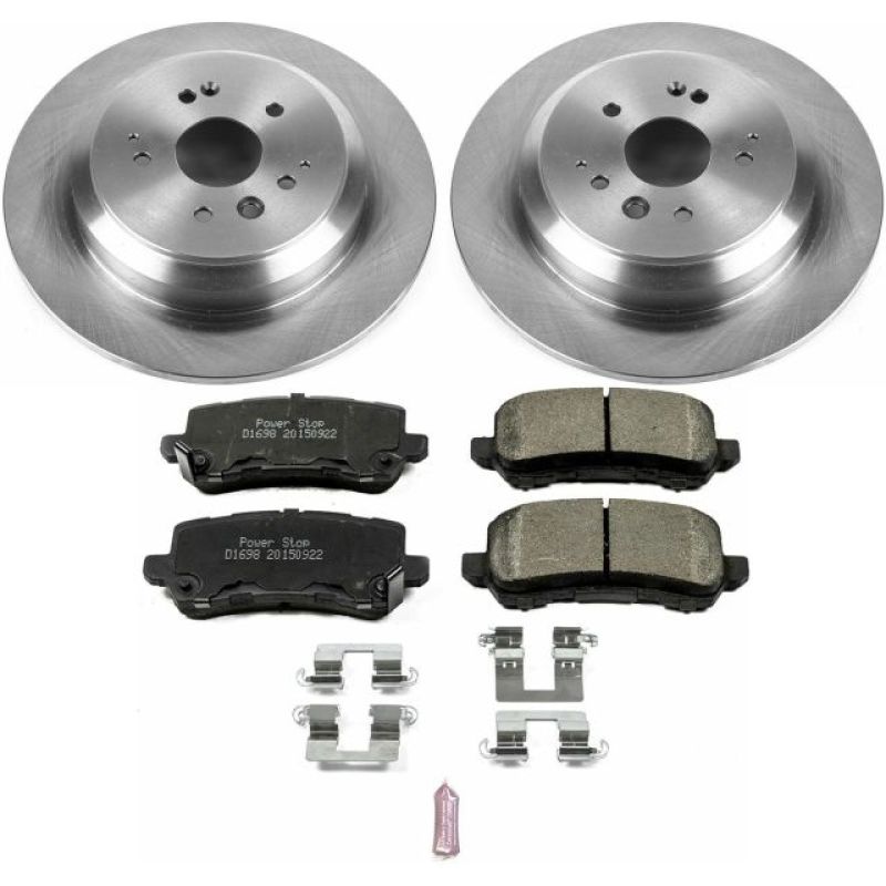 PowerStop Power Stop 17-19 Acura MDX Rear Autospecialty Brake Kit