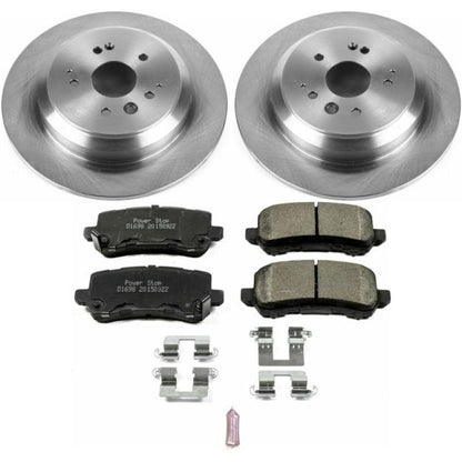 PowerStop Power Stop 17-19 Acura MDX Rear Autospecialty Brake Kit