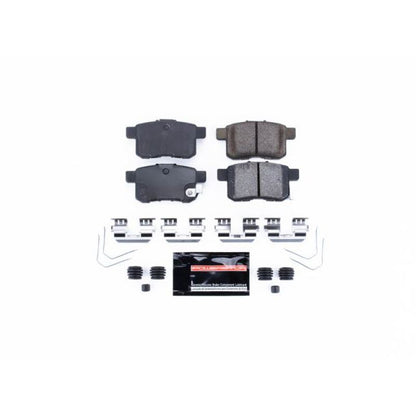 PowerStop Power Stop 11-14 Acura TSX Rear Z23 Evolution Sport Brake Pads w/Hardware