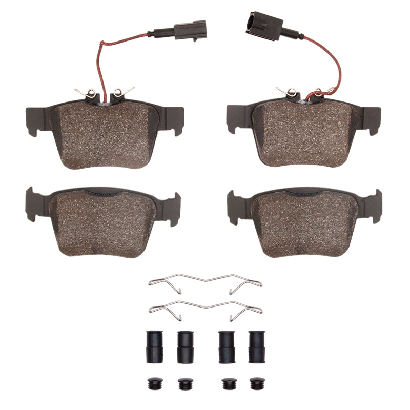 R1 Concepts R1 2017-2025 Alfa Romeo Stelvio Rear R1 Ceramic Pads & Hardware Kit