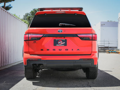 aFe 23-24 Toyota Sequoia V6 3.4L Vulcan Series 2-1/2in to 3in 304 SS Cat-Back Exhaust System