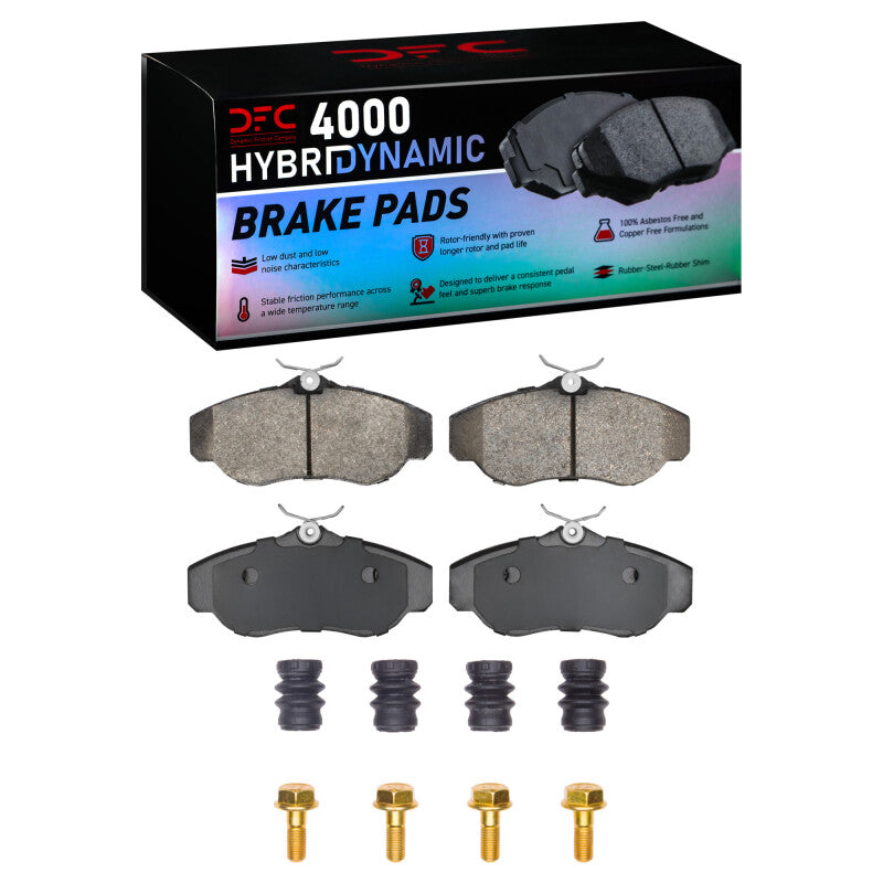 DFC 94-04 Land Rover Discovery Front 4000 HybriDynamic Brake Pads and Hardware Kit