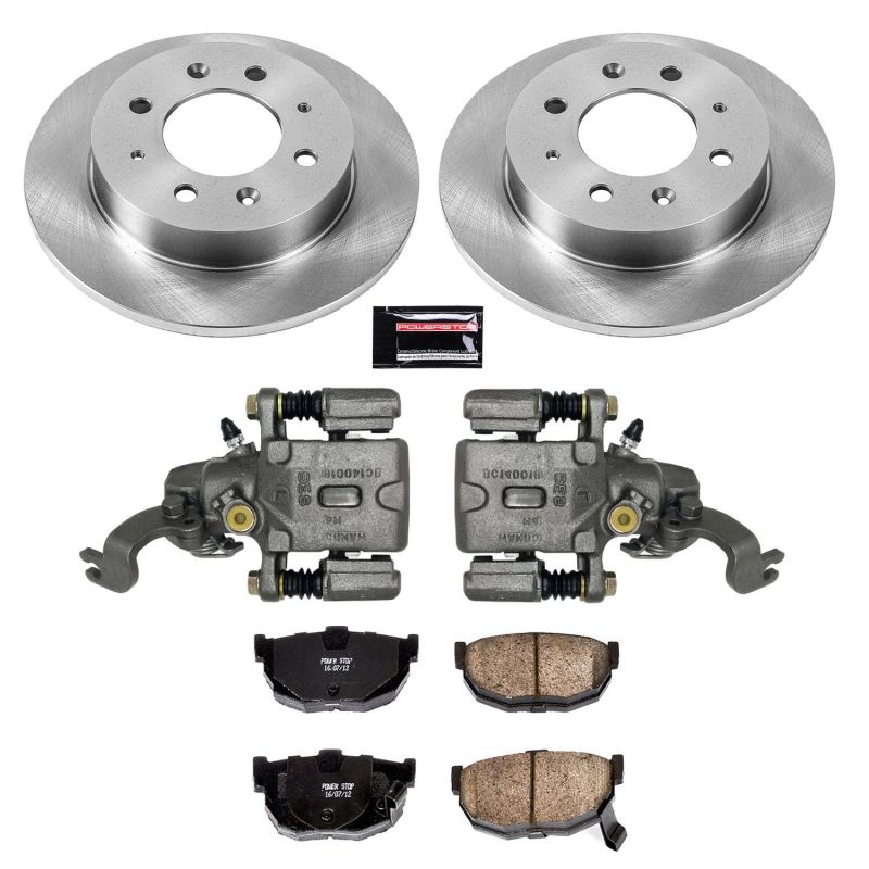 PowerStop Power Stop 04-09 Kia Spectra Rear Autospecialty Brake Kit w/Calipers