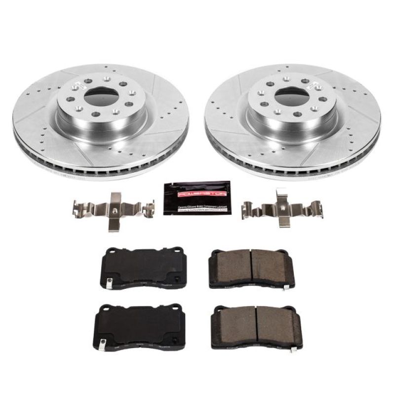 PowerStop Power Stop 16-17 Cadillac CT6 Front Z23 Evolution Sport Brake Kit